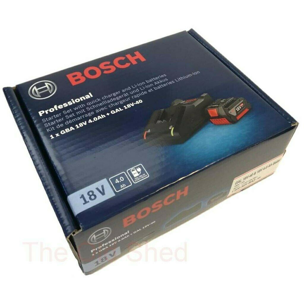 Chargeur et batterie BOSCH PROFESSIONAL Gal18v40