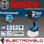 Image presents BOSCH 18V CORDLESS IMPACT WRENCH DRIVER, 34 BRUSHLESS GDS 18V-1050 H SKIN - WITH LBOXX 8