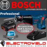 Image presents BOSCH 18V CORDLESS RECIPROCATING SAW + BATTERY + CHARGER - GSA 18V-LI 7