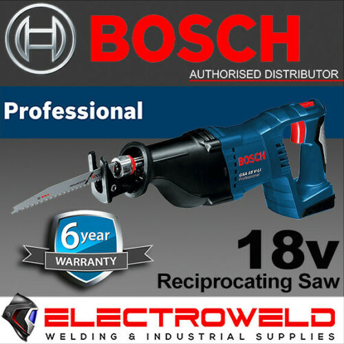 Image presents BOSCH 18V CORDLESS RECIPROCATING SAW (SKIN ONLY), GSA 18V-LI - 060164J042 7