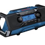 Image presents BOSCH 18V GPB 18V-2 C CORDLESS RADIO WITH BLUETOOTH, SPEAKER FM USB, 06014A3040 - SKIN ONLY