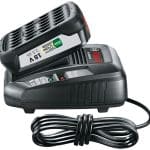 Image presents BOSCH 18v 2.5ah Lithium-ion Battery With Charger For Green Garden Power Tools 2