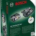 Image presents BOSCH 18v 2.5ah Lithium-ion Battery With Charger For Green Garden Power Tools 3