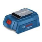 Image presents BOSCH 18v 2x Usb Adapter + Battery Charger Cordless Lion, Gaa 18v-24, 1600a00j61 2