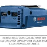 Image presents BOSCH 18v 2x Usb Adapter + Battery Charger Cordless Lion, Gaa 18v-24, 1600a00j61 3