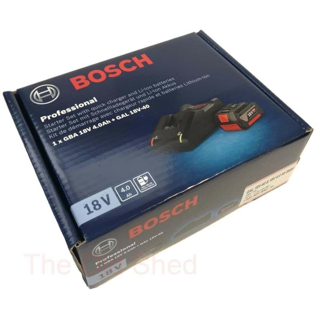 2 X Bosch 18v 5Ah Li-ion COOLPACK Batteries Lithium Ion + GAX18V30 Dual  Charger