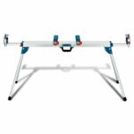 Image presents BOSCH 3.8M MITRE SAW STAND FOLDING LEG RAPID RELEASE WORK BENCH - GTA3800