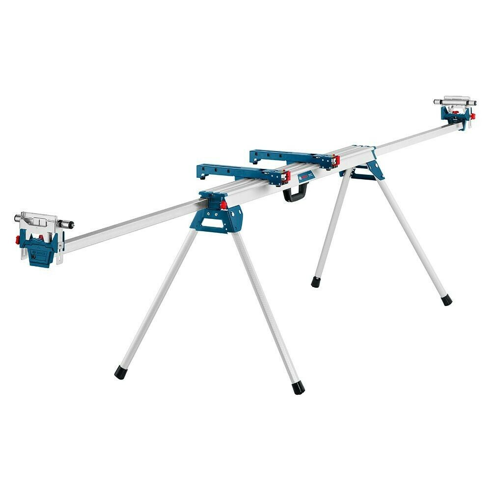 Image presents BOSCH 3.8M MITRE SAW STAND FOLDING LEG RAPID RELEASE WORK BENCH - GTA3800