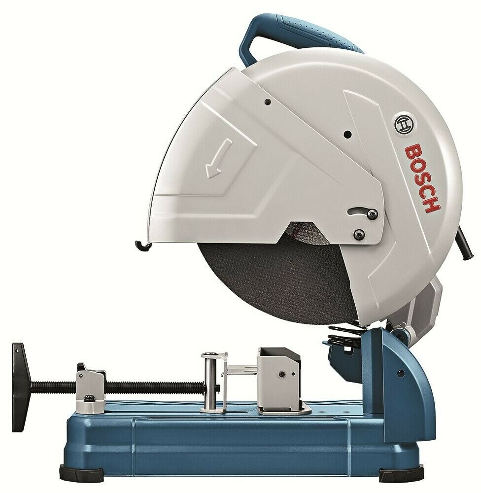 Image Presents BOSCH 355MM 14 METAL CUT OFF SAW 2400W CHOP DROP CIRCULAR MITRE GCO 14-24 J 7