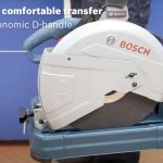 Image Presents BOSCH 355MM 14 METAL CUT OFF SAW 2400W CHOP DROP CIRCULAR MITRE GCO 14-24 J 7