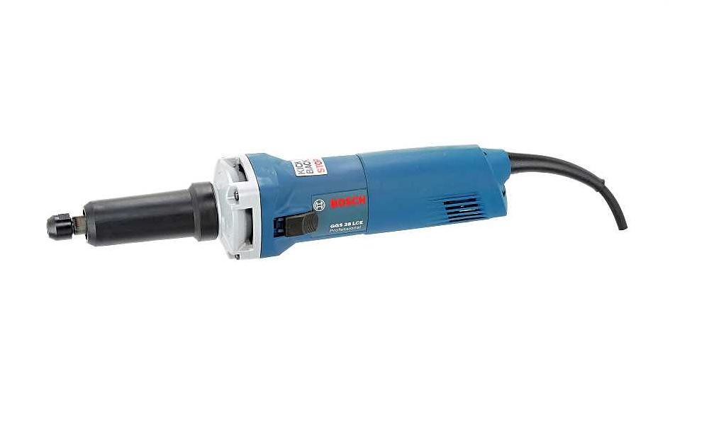 Image presents BOSCH 50MM STRAIGHT DIE GRINDER 650W, CORDED 230V, PIPE TUBE GRINDING, GGS 28 CE 7