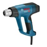 Image presents BOSCH BLUE 2000W HEAT GUN VARIABLE TEMPERATURE DIGITAL GUAGE 3 STAGE - GHG 20-63