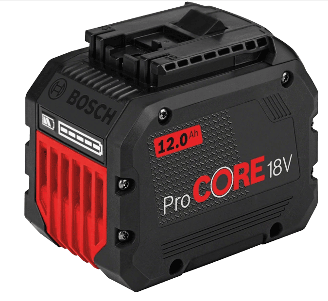 Image presents Bosch Blue18V Procore18V 12.0Ah Lithium Ion Battery (1600A016Gu)