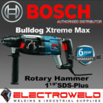 Image presents BOSCH BULLDOG XTREME MAX ROTARY HAMMER DRILL SDS-PLUS - GBH2-28L 7