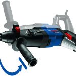 Image presents BOSCH BULLDOG XTREME MAX ROTARY HAMMER DRILL SDS-PLUS - GBH2-28L 7