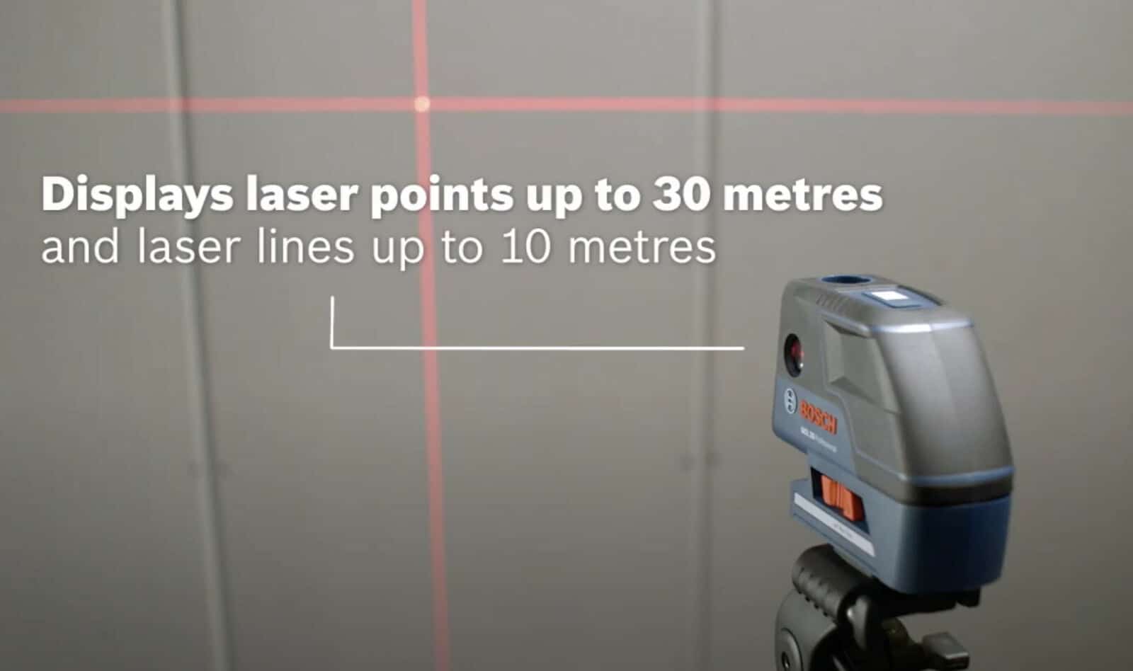 Image presents Bosch Combi 5 Point Cross Line Laser Level 0601066B00 - Gcl 25