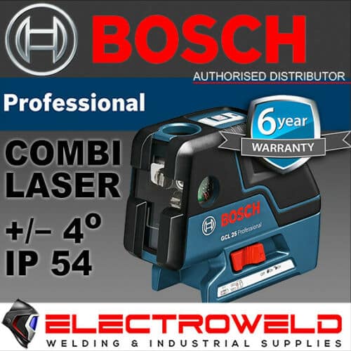 Image presents Bosch Combi 5 Point Cross Line Laser Level 0601066B00 - Gcl 25