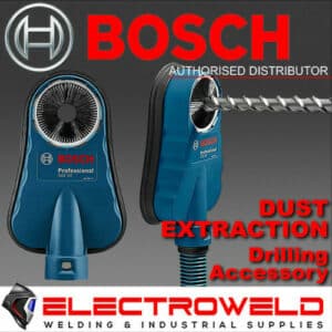 Image presents BOSCH DUST EXTRACTION REMOVAL DRILLING ADAPTOR, FOR CORE CUTTER HAMMER DRILL - GDE 68MM 7