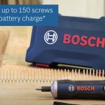 Image presents BOSCH GO 2 KIT CORDLESS SCREWDRIVER RECHARGEABLE USB ELECTRIC DRIVER - 06019H2140 10