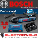 Image presents BOSCH GO 2 KIT CORDLESS SCREWDRIVER RECHARGEABLE USB ELECTRIC DRIVER - 06019H2140 10