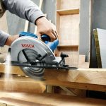 Image presents BOSCH HAND-HELD CIRCULAR SAW 235MM 9, 2050W WOOD - GKS 235 TURBO PROFESSIONAL 7