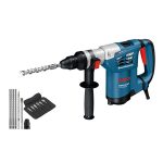 Image presents BOSCH SDS PLUS ROTARY HAMMER DRILL IMPACT MASONRY CONCRETE ROCK GBH 4-32 DFR 7