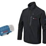 Image presents Bosch 12V 18V Heated Jacket With Battery And Charger, Electric Usb Coat (New 2022 Model) - GHJ 12+18V XA 3