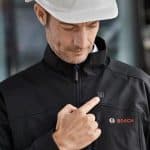 Image presents Bosch 12V 18V Heated Jacket With Battery And Charger, Electric Usb Coat (New 2022 Model) - GHJ 12+18V XA 7