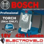 Image presents Bosch 18V 420 Lumen Led Torch Flood Spot Light Lamp (Skin Only) - Gli Variled 1