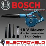 image presents Bosch Cordless 18V Leaf Blower (Skin Only) - GBL 18V-120