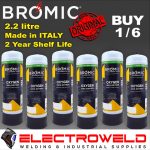 Image presents Bromic 2.2l Oxygen Oxy Gas Bottle Cylinder Welding Disposable 1811322 - 3