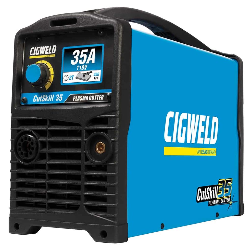 Image presents Cigweld Cutskill 35 Plasma Cutter + Torch, Cutting Machine, 10a 240v 1160130 1