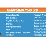 Image presents Cigweld Cutskill Tradesman Plus Gas Kit oxy Oxygen - Lpg - Cutting And Welding Set - 8