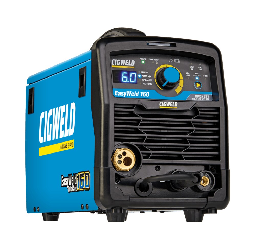 Image presents Cigweld Easyweld 160 Mig Stick Welder, Easy Weld Smart Quick Set - W1201160 3