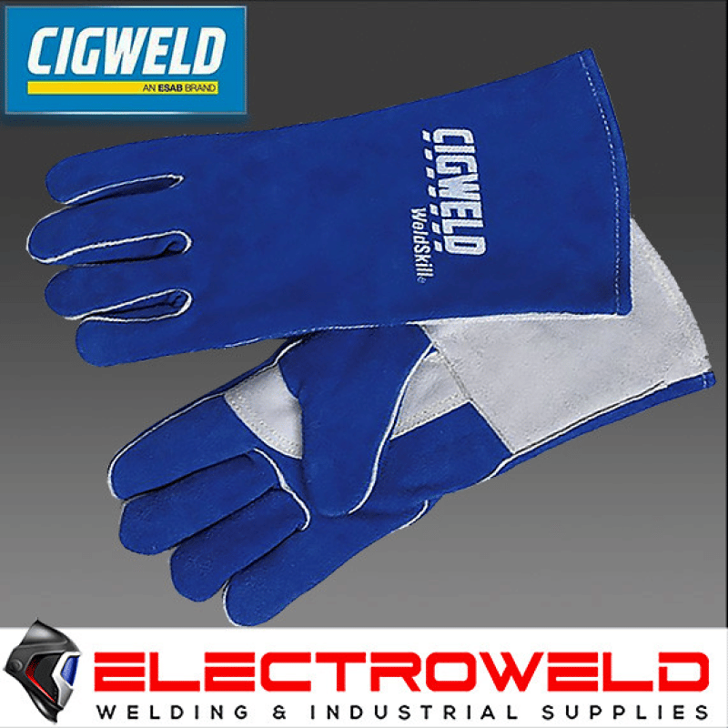 Image presents Cigweld Heavy Duty Weldskill Mig Welding Gloves