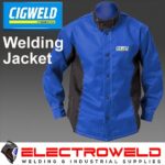 Image presents Cigweld Proban Welding Jacket, Blue - L, XL, XXL 1