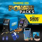 Image presents Cigweld Transmig 220i Power Pack Bundle - Welder + Helmet + Gloves + Consumables + Wire (W1005220) 2