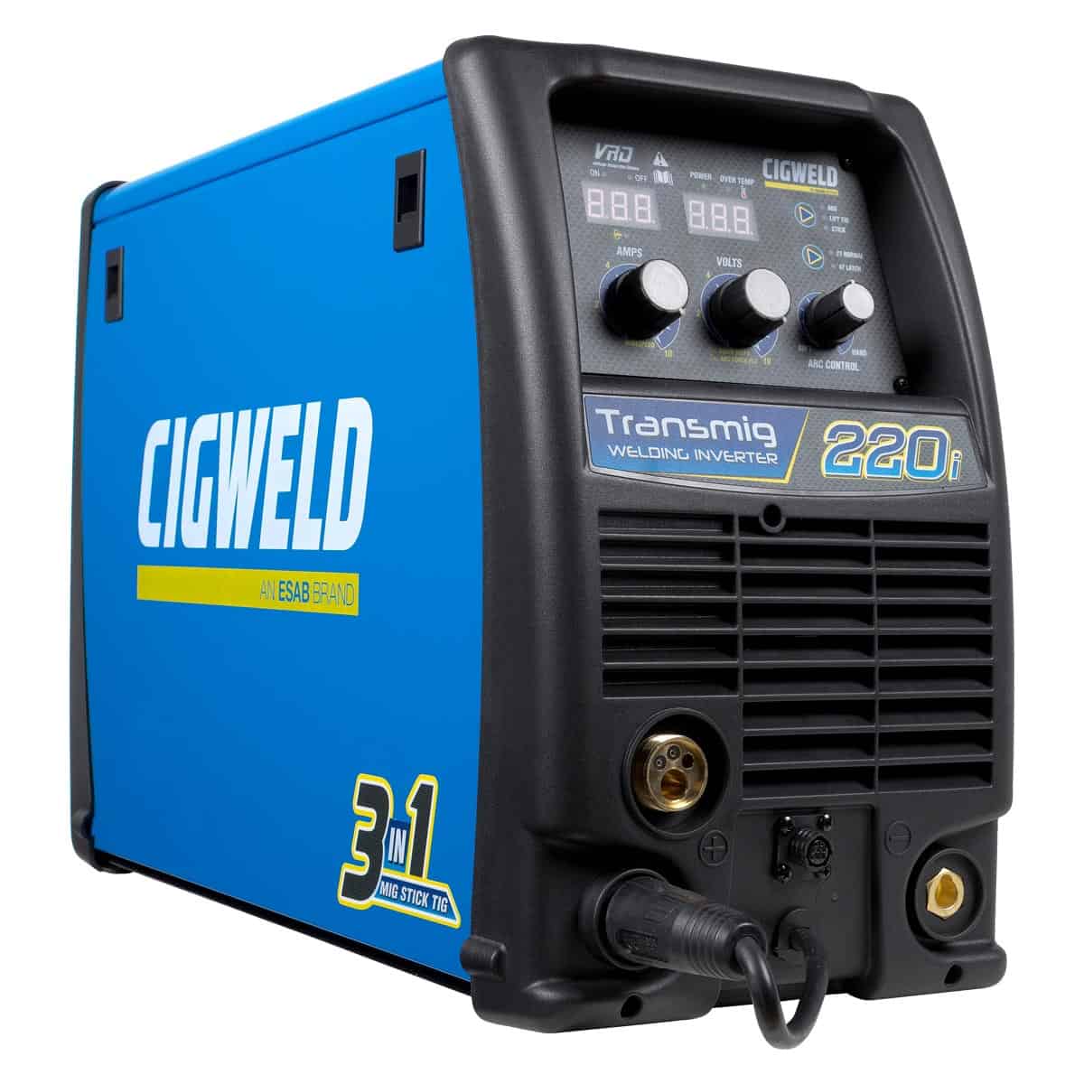 Image presents Cigweld Transmig 220i Power Pack Bundle - Welder + Helmet + Gloves + Consumables + Wire (W1005220) 5