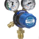 Image presents Cigweld Twin Gauge Argon Gas Regulator / Flowmeter, Welding Pressure - 3