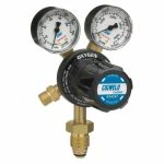 Image presents Cigweld Twin Gauge Oxygen - Oxy Gas Regulator, Welding Pressure - 3