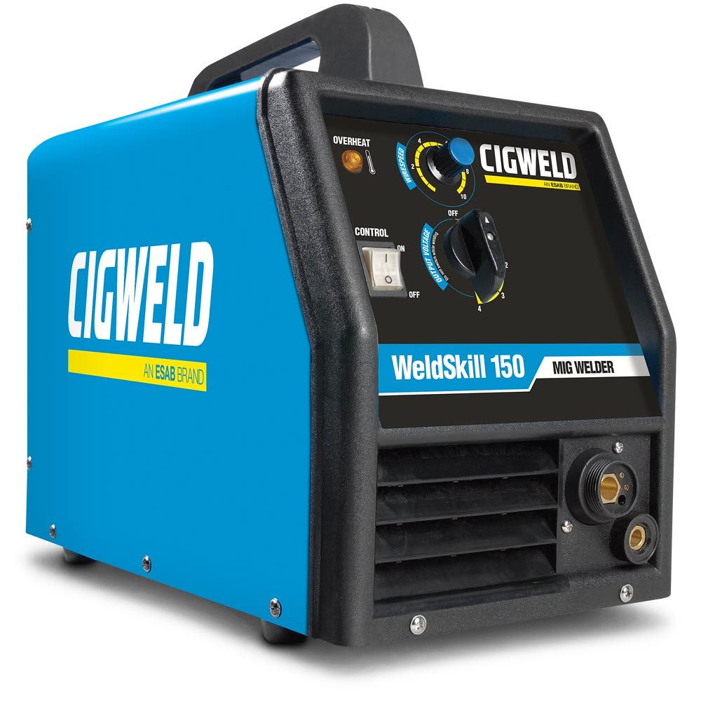 Image presents Cigweld Weldskill 150 Mig Bundle - Welder + Helmet + Gloves + Torch W1004150 2