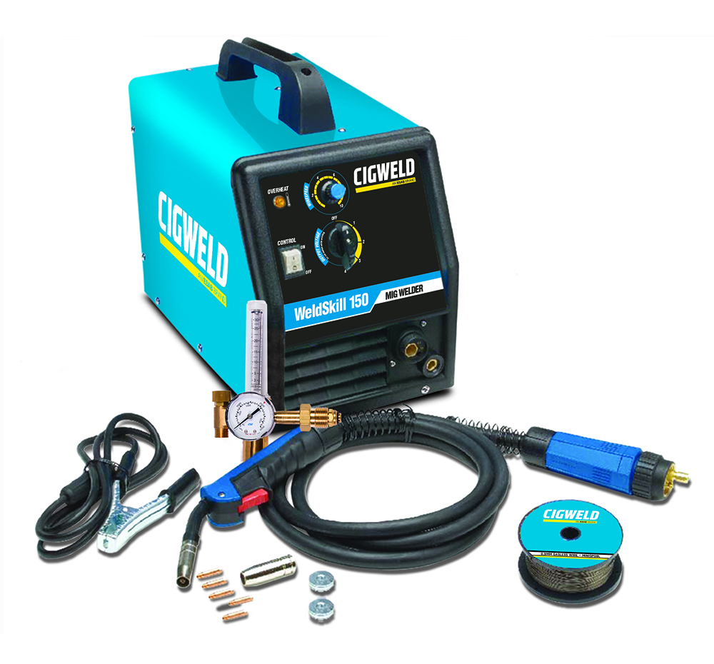 Image presents Cigweld Weldskill 150 Mig Welder - W1004150 2Cigweld Weldskill 150 Mig Welder - W1004150 2