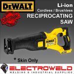 Image presents DEWALT 54V FLEXVOLT XR LI-ION CORDLESS RECIPROCATING SAW DCS388N-XJ - SKIN ONLY 2