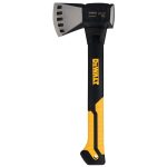 Image presents DEWALT EXOCORE 20OZ HATCHET AXE CARBON FIBER CAMPING GARDENING ROOFING DWHT56031