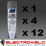 image presents Dy-Mark Zinc Guard Spray Cold Galvanising Coating Metal Protection Primer