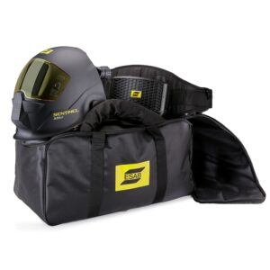 Image presents Esab Sentinel A50 Air Automatic Welding Helmet With Aristo Air Papr (0700 000 827)