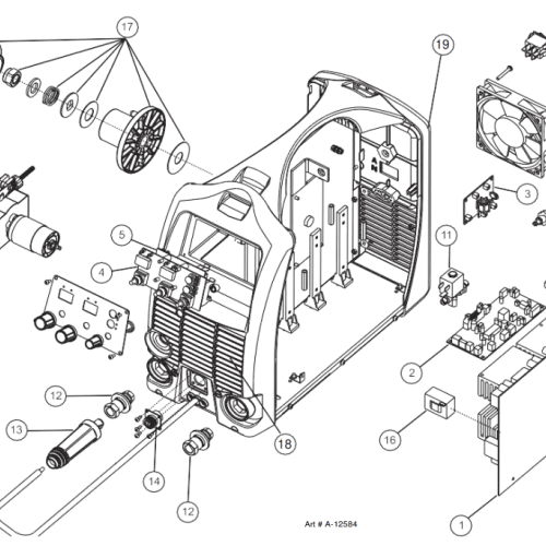 Image presents Front Panel Transmig 175I (W7004915)