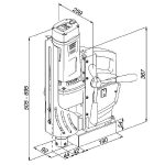 image presents Holemaker Special 80 Magnetic Base Drill Hole Annular Cutter Steel Drilling MT3-3