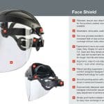 Image presents Honeywell Turboshield Face Shield Mask Clear Visor - RHSP-51401 3v