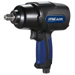 Image presents ITM AIR IMPACT WRENCH SOCKET DRIVER, TWIN HAMMER, 1/2" DRIVE PNEUMATIC TM340-135